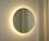 LED-mirror round 60cm - backlight warm white