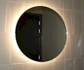 Badkamerspiegel LED rond 70cm